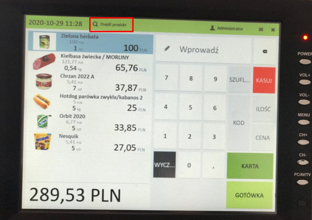Zrzut ekranu instrukcji 1