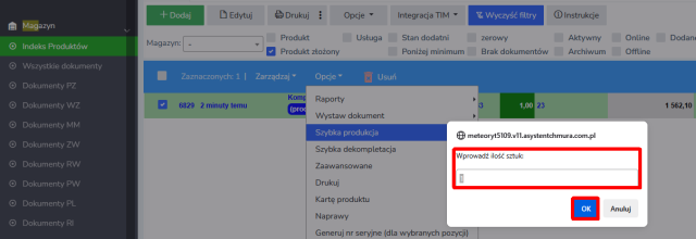 Zrzut ekranu instrukcji 2
