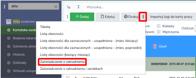 Zrzut ekranu instrukcji 2