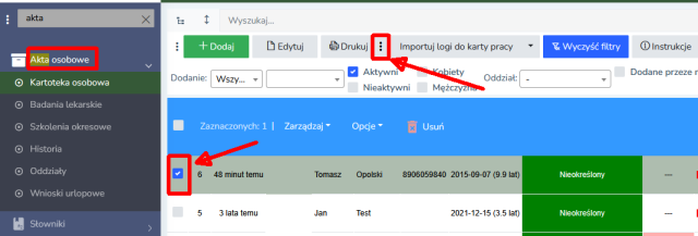 Zrzut ekranu instrukcji 1