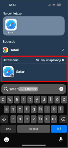 Zrzut ekranu instrukcji 1