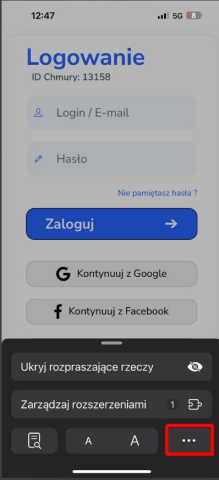 Zrzut ekranu instrukcji 2