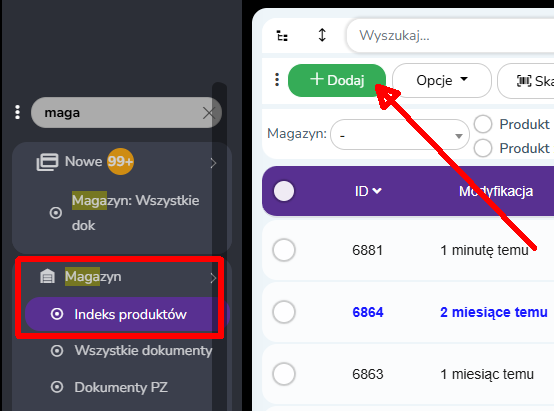 Zrzut ekranu instrukcji 1