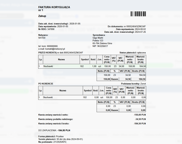 Zrzut ekranu instrukcji 3
