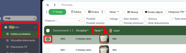Zrzut ekranu instrukcji 1