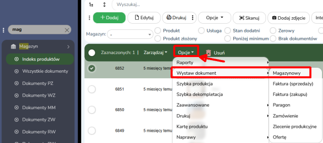 Zrzut ekranu instrukcji 2