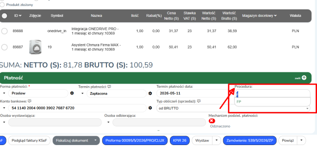 Zrzut ekranu instrukcji 1