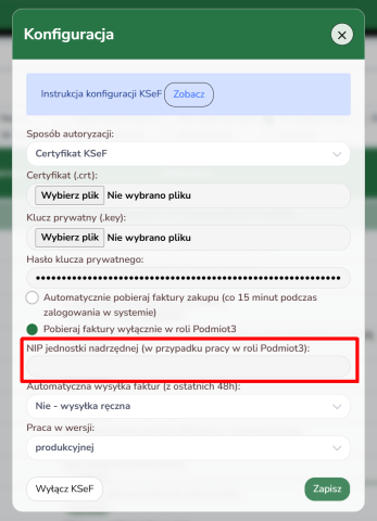 Zrzut ekranu instrukcji 1
