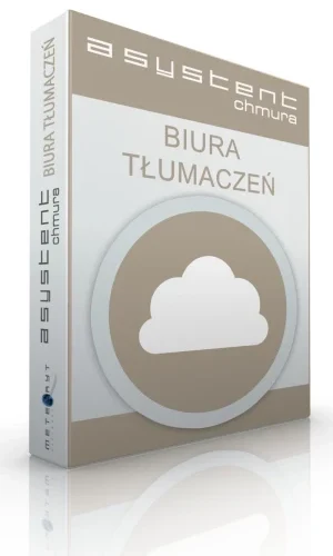 Asystent Chmura Biuro Tłumaczeń MAX - 1 rok