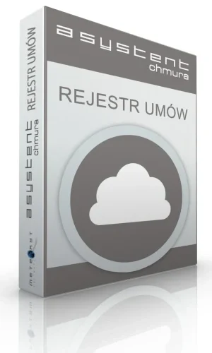 Asystent Chmura Rejestr Umów MAX - 1 rok